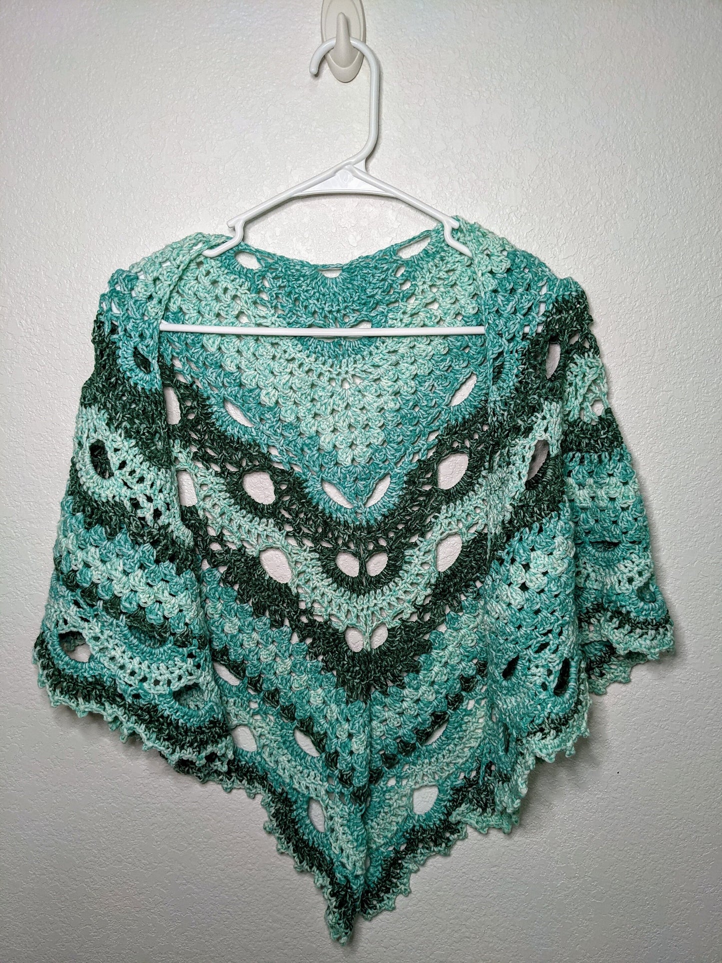 Crochet Virus Meets Granny Shawls