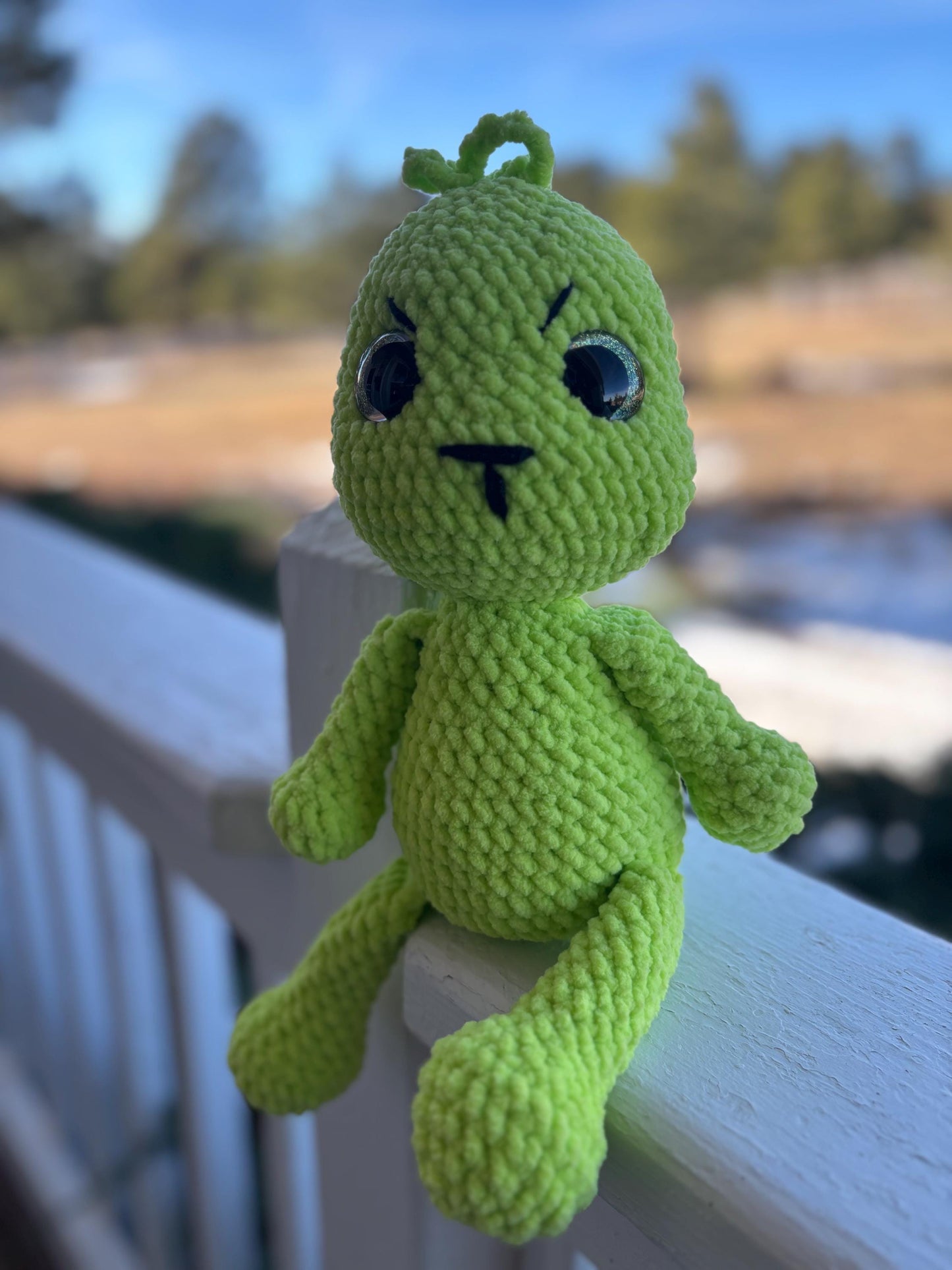 Not So Mean and Mean One Crochet Plush Amigurumi Toy