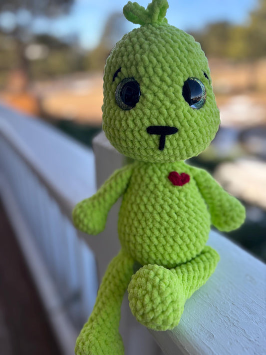 Not So Mean and Mean One Crochet Plush Amigurumi Toy