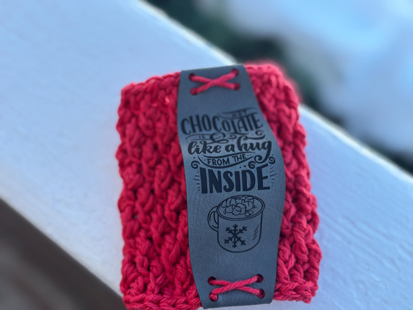 Crochet Cup Cozy Crochet Cup Sleeve