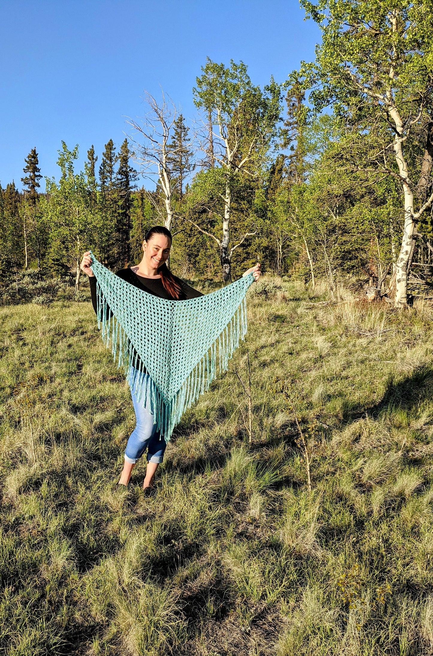 Boho Crochet Beach Wrap