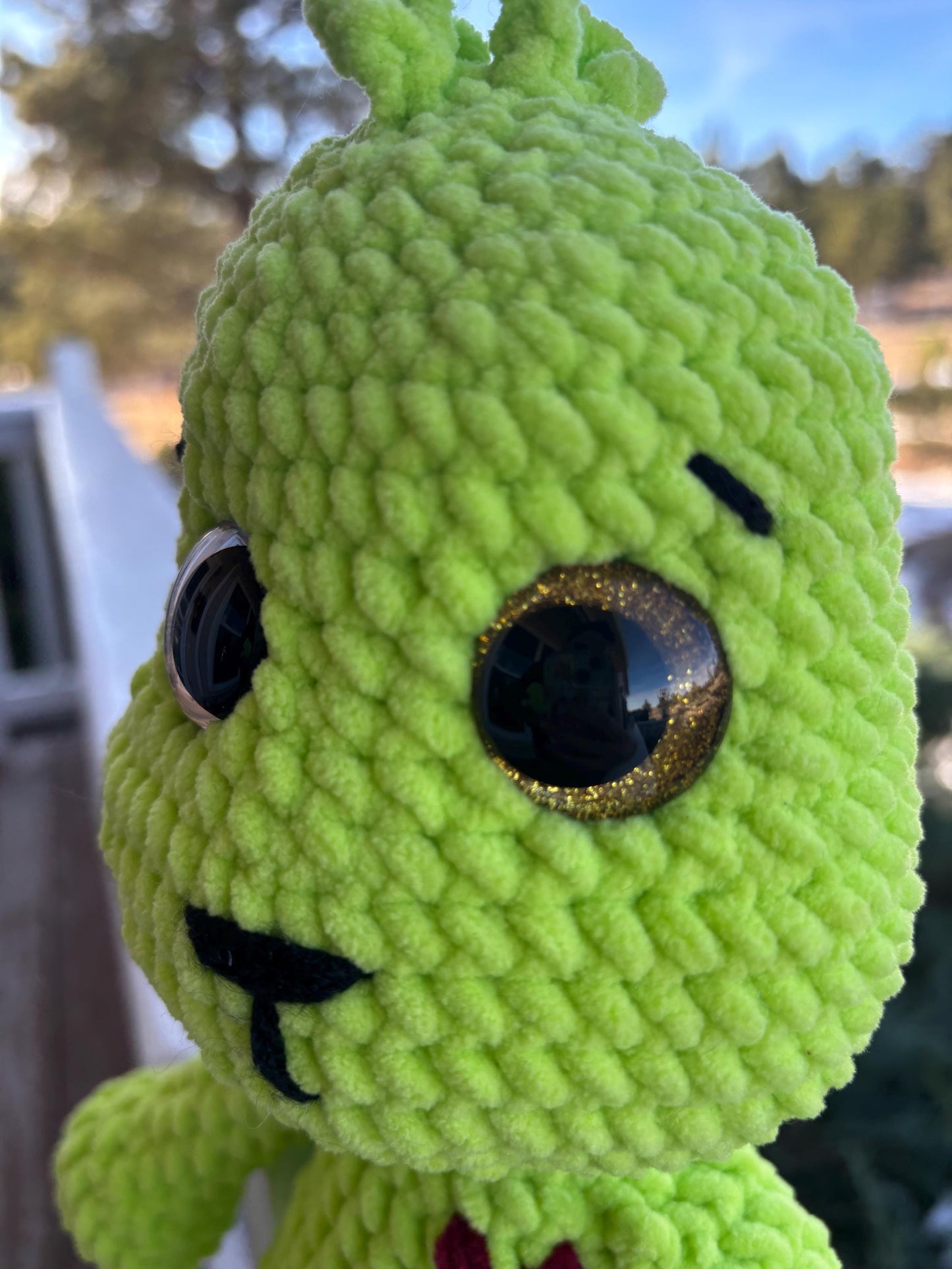 Not So Mean and Mean One Crochet Plush Amigurumi Toy