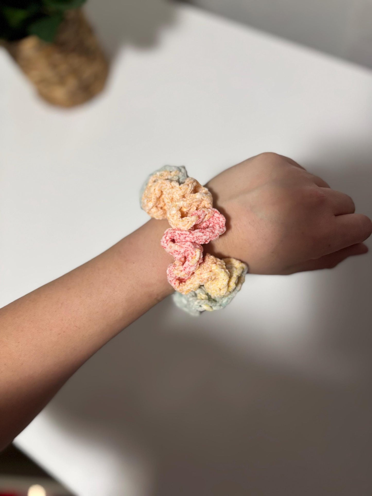 Velvet and Faux Fur Scrunchies
