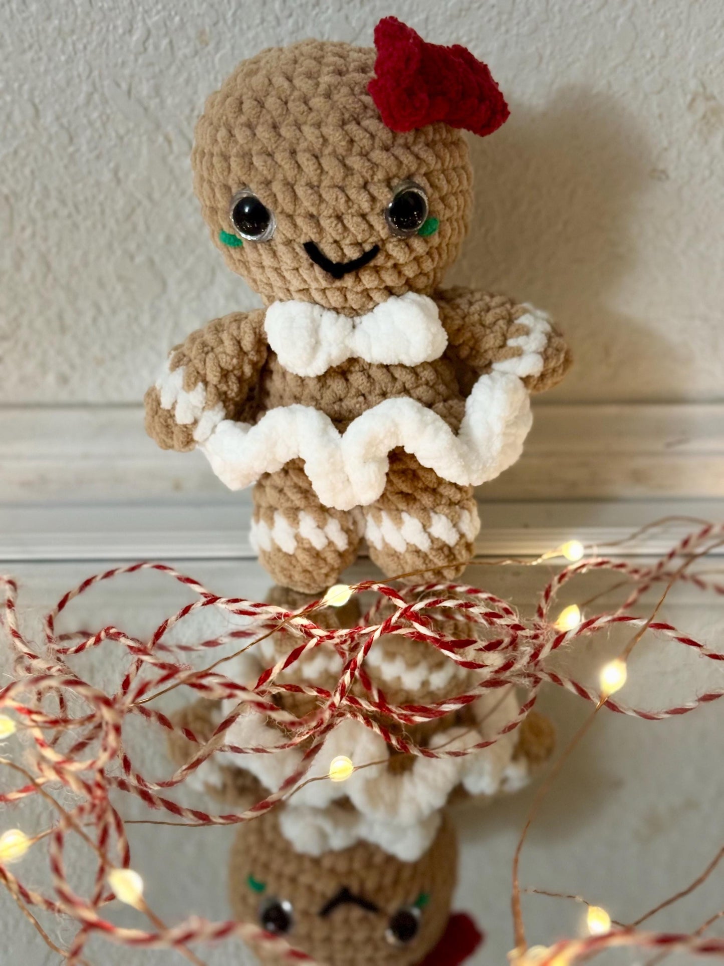 Crochet Amigurumi Mr. and Mrs. Clause Plushy Toys Decor