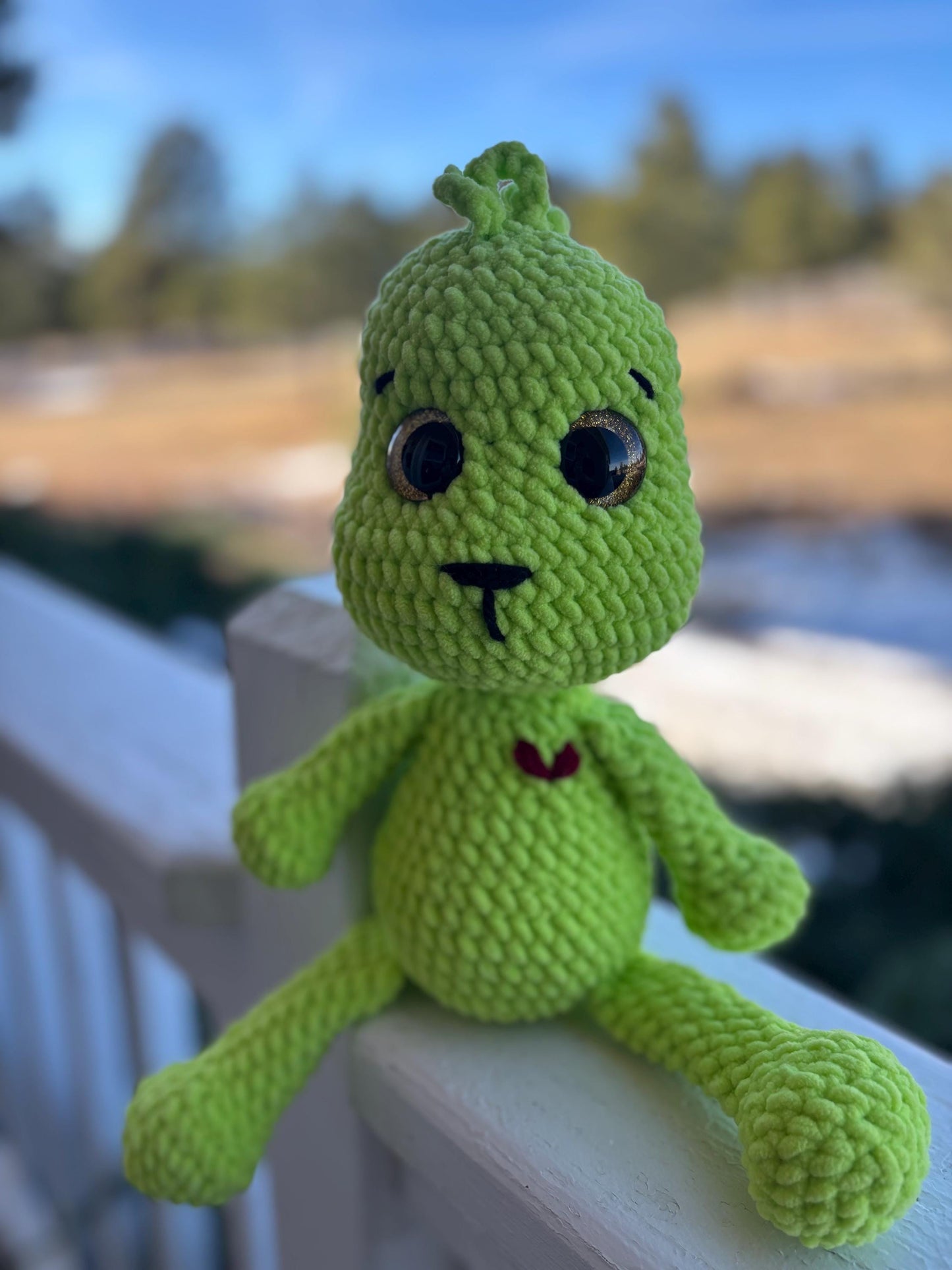 Not So Mean and Mean One Crochet Plush Amigurumi Toy