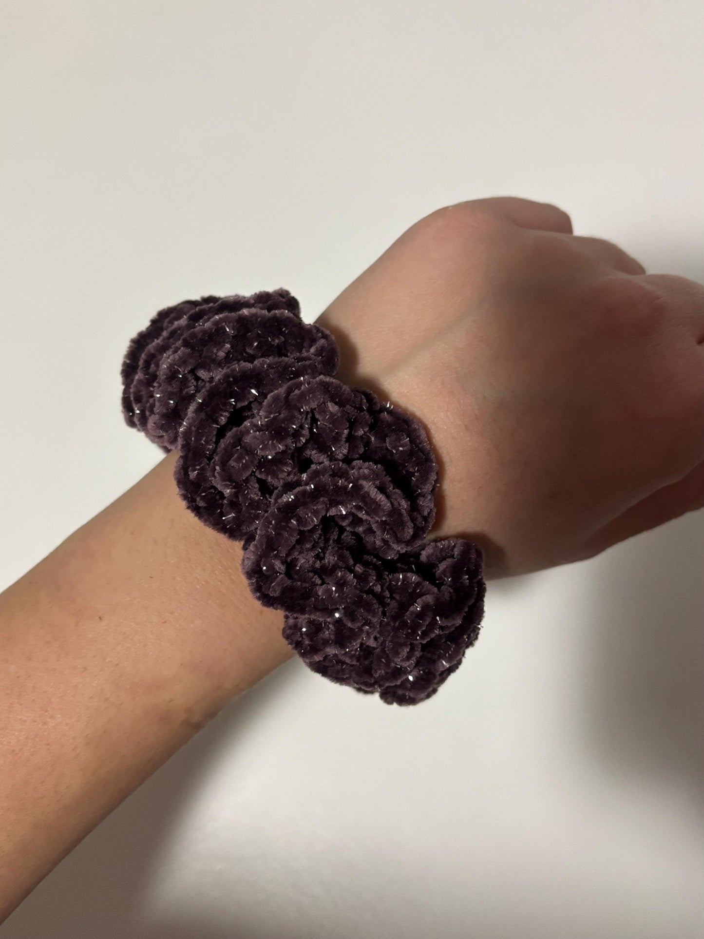 Velvet and Faux Fur Scrunchies