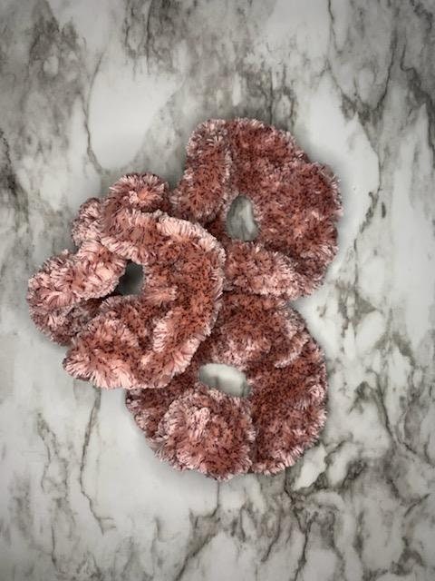Velvet and Faux Fur Scrunchies