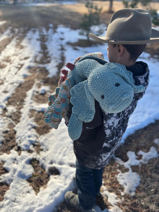 Crochet Fantasy Loch Ness Monster Cuddle Amigurumi