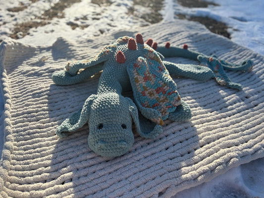 Crochet Fantasy Loch Ness Monster Cuddle Amigurumi