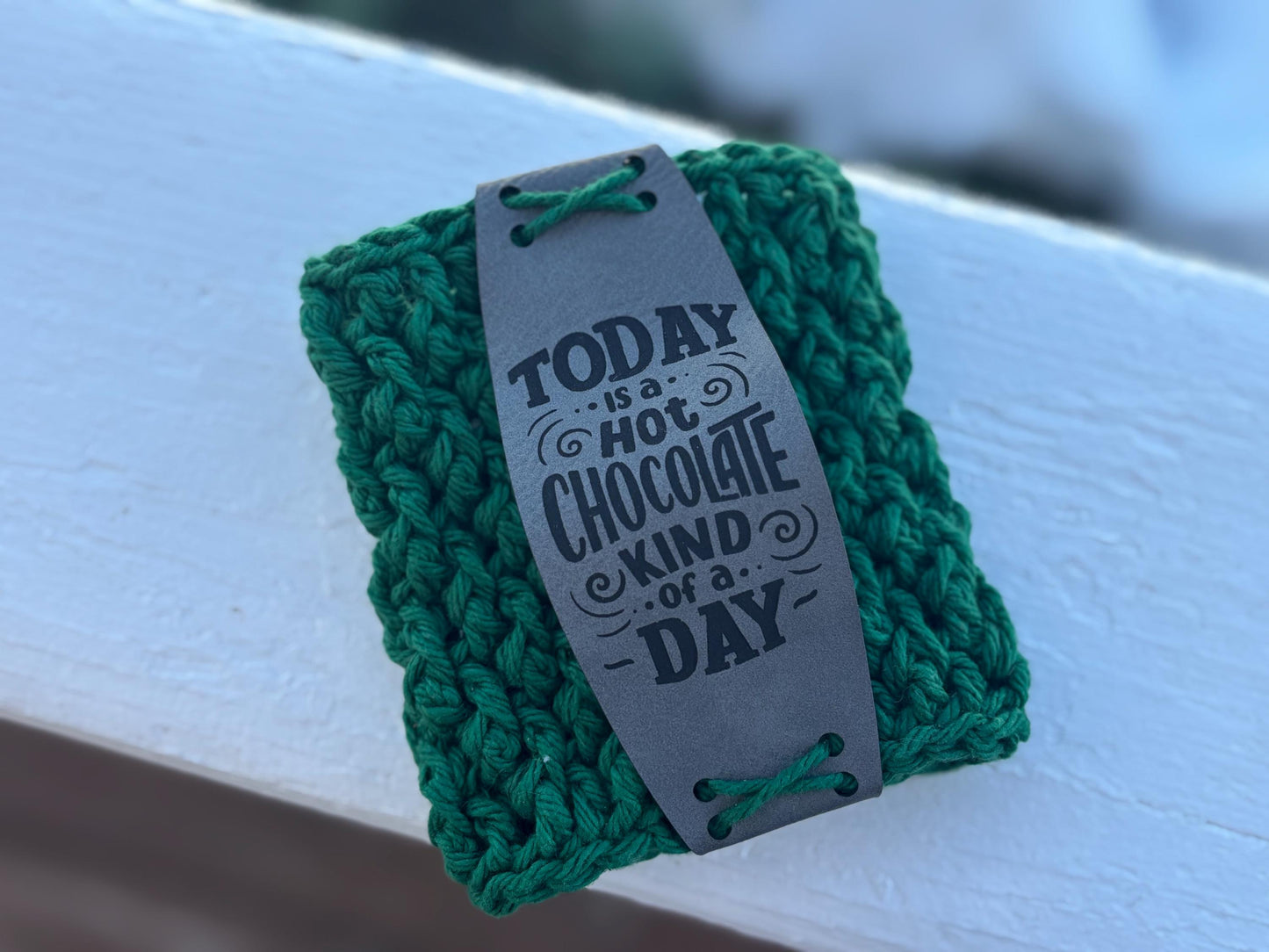 Crochet Cup Cozy Crochet Cup Sleeve