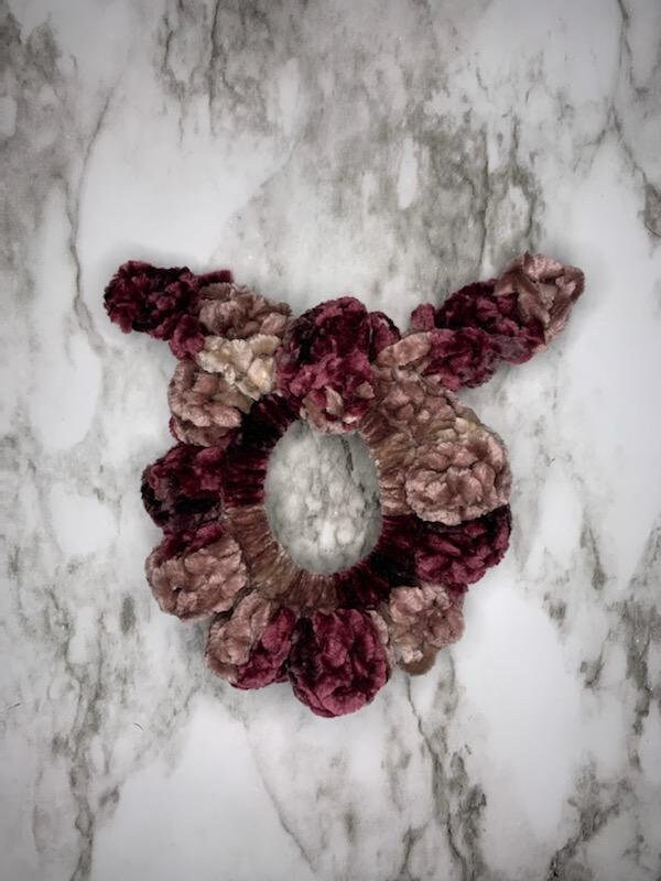 Velvet and Faux Fur Scrunchies